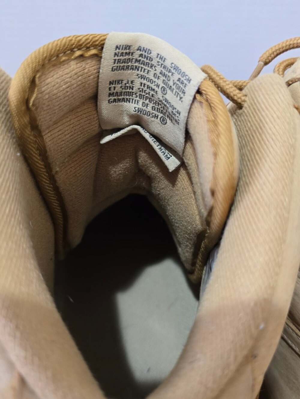 Nike Air Force 1 High 07 LV8 Wheat Flax 806403-200 2015 Men’s Size 13 - Picture 6 of 8